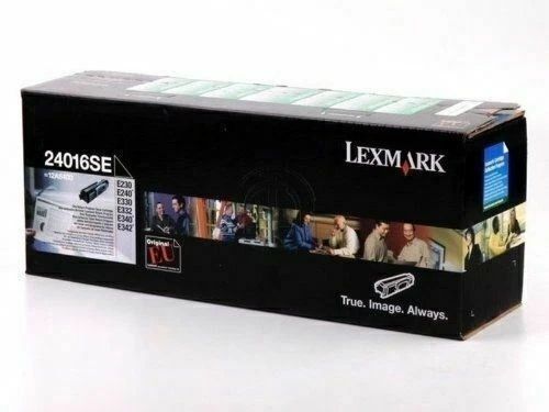 Toner Lexmark E240 24016SE Original Noir Neuf 2 500 Pages E230/330/332/340/342 - Photo 2/2