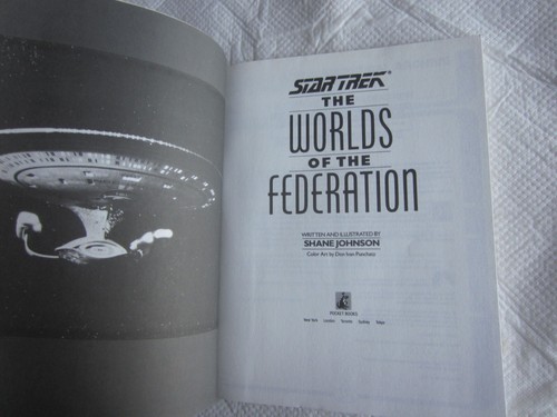 Star Trek: The Worlds of the Federation by Shane Johnson 1989 - Imagen 2 de 6