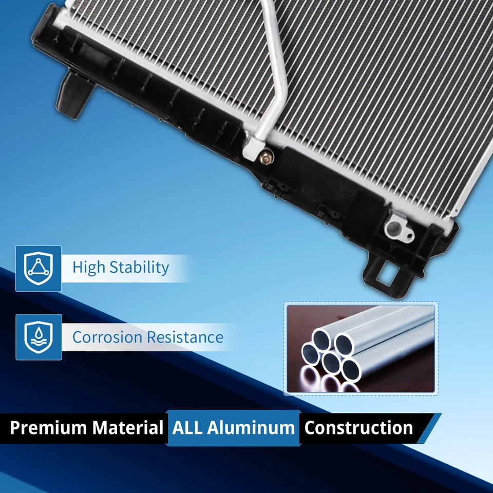 Конденсатор переменного тока кондиционер для 08-14 Mercedes-Benz C250 C300 C350 E250 - Изображение 2 из 4