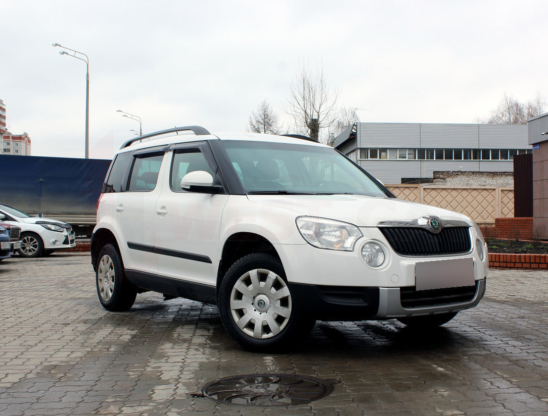 HEKO wind deflectors front set 2piece compatible with SKODA YETI 2009