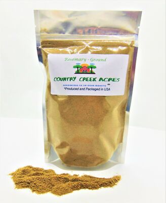 4 Pound Ground Rosemary Seasoning - A Delicious Herb - Country Creek LLC