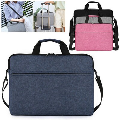 15.6 inch Laptop PC Waterproof Shoulder Bag Carrying Soft Notebook Case Cover