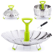 Zulay Adjustable Vegetable Steamer Basket