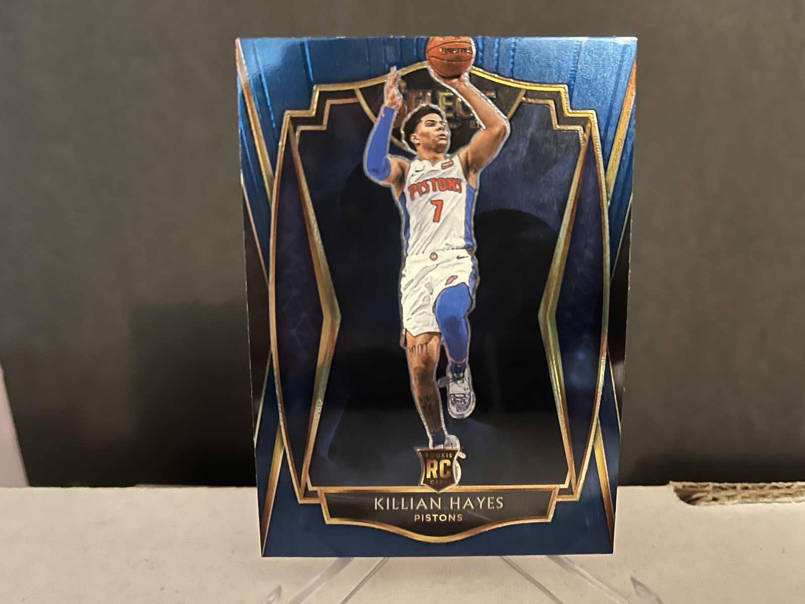 2020-21 NBA Panini Select Basketball Killian Hayes #181 Base Premier Rookie Card