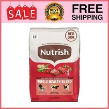 Rachael Ray Nutrish Real Beef, Pea & Brown Rice Recipe Dry Dog Food, 40 lb. Bag 1.15 per pound