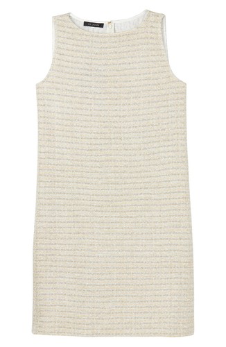 Robe J.Crew Marielle Sans Bretelles - Imprimé Floral Solstice Beige/gris - Taille 6 - Occasion Comme Neuve