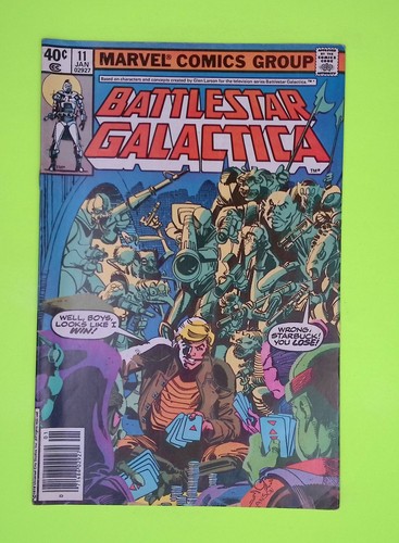 Battlestar Galactica #11 Vol. 1 1980 Marvel Comics 6.0 Comic Book K86-19