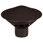 Vent Cowl 50mm Waste Pipe Terminal Valve Soil Pipe Air Vent  Mushroom Vent Cap