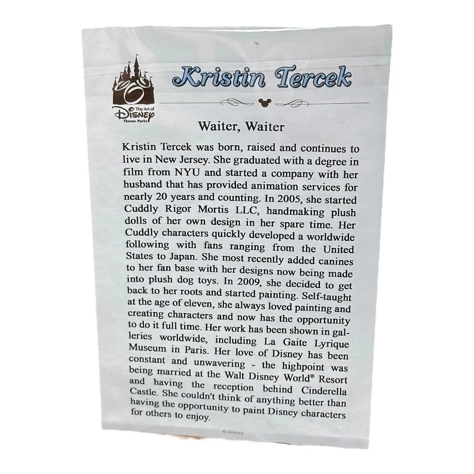 Obra de arte en lienzo Mary Poppins de Mary Poppins de los parques de Disney por Kristin Tercek 26/95 Foto 3 de 3