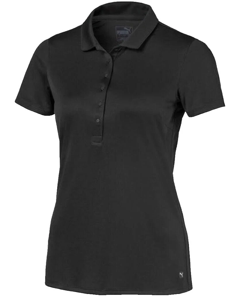 Camisas y camisetas de golf PUMA Negro para Mujeres