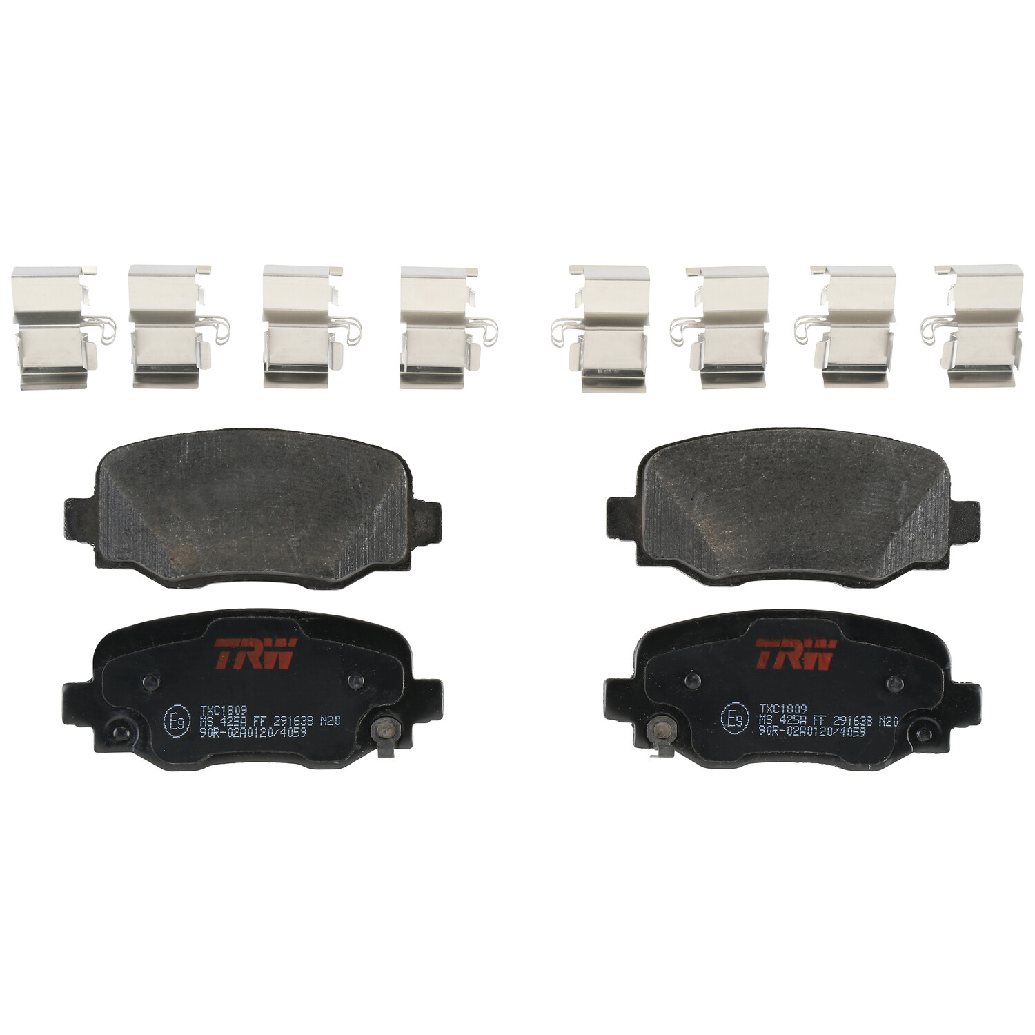 Rear Disc Brake Pad Set for Jeep Renegade 2015 - 2023 TRW Ultra TXC1809