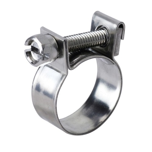 Abrazaderas de manguera de inyección de combustible de acero inoxidable HPS 5/8"-45/64" (16 mm-18 mm) 10 piezas - Imagen 2 de 2