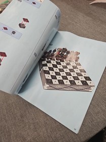 Lego 40174 Iconic Chess & Checkers Set w/ manual Not sure if all pieces are here