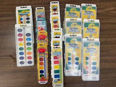 Washable Watercolors, New, 17 Packages