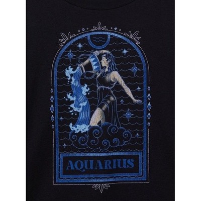 NWT Torrid Aquarius Classic Fit Crew Tee 1X