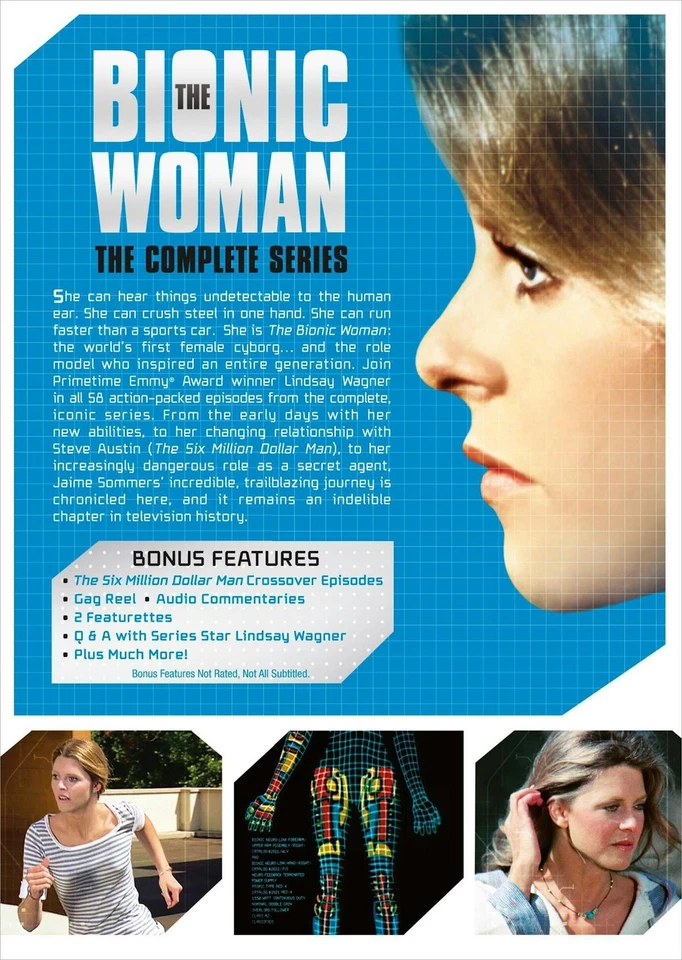 The Bionic Woman The Complete Collection DVD Lindsay Wagner NEW Foto 4 de 4