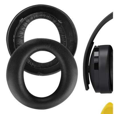 Geekria Protein Leather Ear Pads for PS4 Gold Wireless 2018 Headphones (Black)