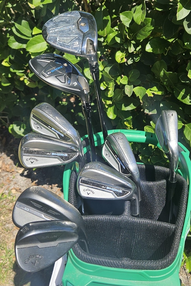 Callaway Ai Smoke 3W, 3H, 6-PW (52° & 56° included) | eBay