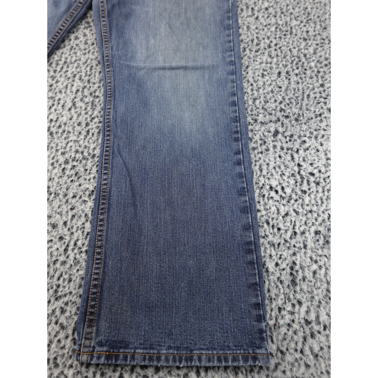 Perry Ellis Straight Leg Jeans Mens 34x30 Blue Good Medium Wash Denim Cotton image 4