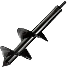 Auger Drill Bit for Planting 4"x12",Garden Plant Flower Bulb Bedding Planter ...