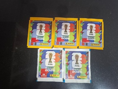 PACKETS WC WM 2026 - BRAZIL EDITION - 5 DIFFERENT UNITS