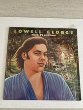 '79 LOWELL GEORGE (Little Feat) LP "Thanks..." on WB--IN SHRINK; Off-WHITE LABEL