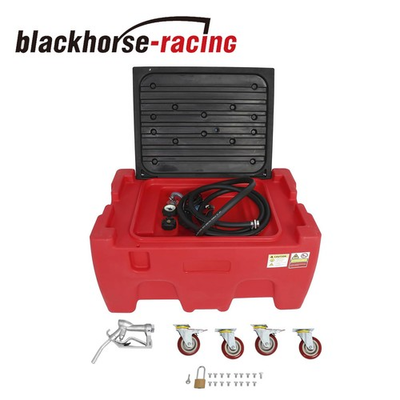 #ad #ad 12V Portable Gasoline Diesel Fuel Tank with Pump amp; Manual Nozzle 3.7GPM 40Gallon $458.59