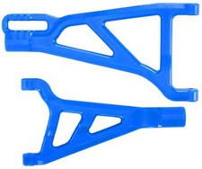 RPM 80215 - Front Right Upper Lower A-Arms, Blue, Revo/Summit/E-Revo 2