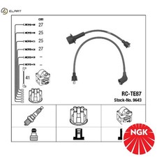 IGNITION CABLE KIT 9643 FOR TOYOTA COROLLA/Hatchback/Liftback T-18 HIACE/III