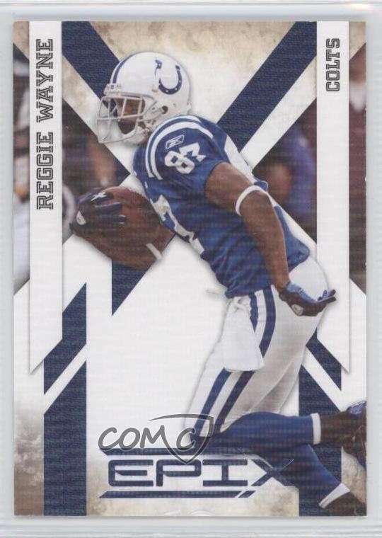 2010 Panini Epix Platinum 46/50 Reggie Wayne #44 0f8