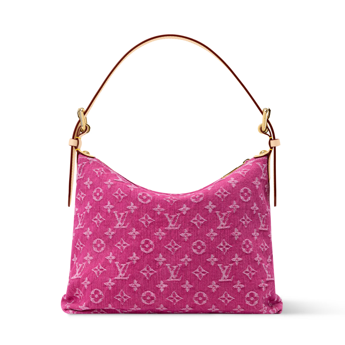 NEW Louis Vuitton Monogram Baggy Denim Hand Bag Pink M28266