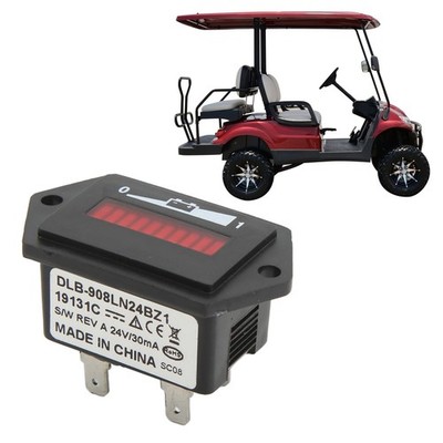 24V Battery Indicator High Accuracy Easy To Read 906T24BNBAO For Curtis Elec SET