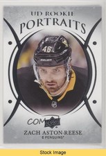 2018-19 Upper Deck UD Portraits Rookies Zach Aston-Reese #P-91 READ 0s9c