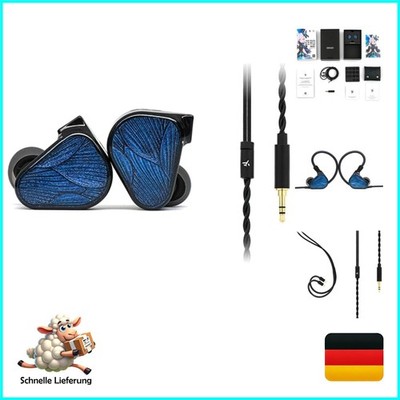 Truthear Crinacle Zero:BLUE2 In-Ear Kopfhörer Dual Dynamische Treiber Bluetoo...