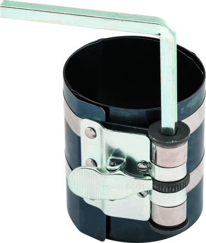 150mm Diameter Piston Ring Compressor - 4 Band