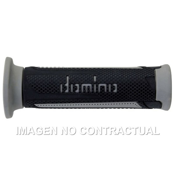 Griffe Domino Turismo Anthrazit-Grau Offen D 22 MM L 120 MM FüR Motorrad-image