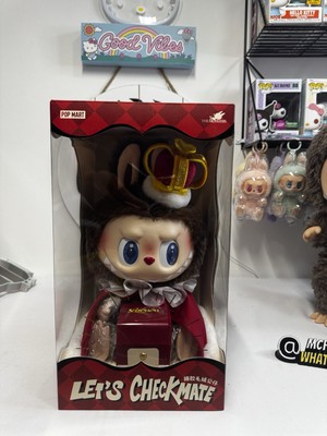 POPMART - Let's Checkmate King Series Vinyl Plush Doll  Labubu (US SELLER)