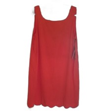 Target L Kate Spade Sleeveless Red Orange Mini Dress NWT