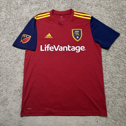 Authentic Adidas Real Salt Lake RSL Rot MLS Fußball Trikot 2021 Home Herren M