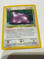 Ditto 3/62 - Fossil - Pokémon Card Pokemon