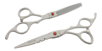 Haarscheren weiß Set 6,0 Zoll Misak Set VA60