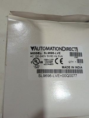 AUTOMATION DIRECT, SL9696-LVE, TEMPERATURE CONTROLLER New