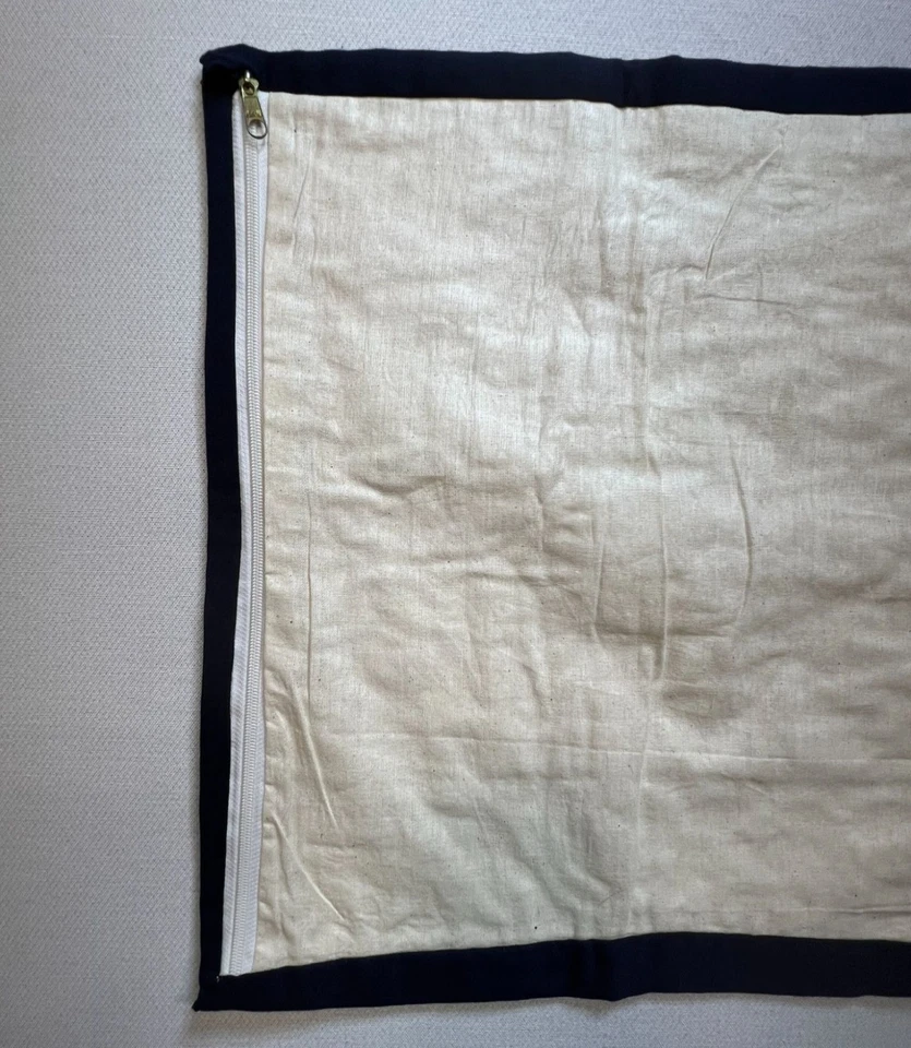 Tapiz decorativo para colgar en la pared con apliques de cachemira multicolor acolchado hecho a mano Foto 3 de 4