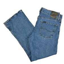 Lee Boys Jeans Size 10 Made in Mexico TZS-U812-007 Pre-Owned Classic Fit Denim