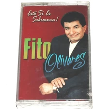 Fito Olivares - Esto Si Es Sabrosura Cassette Tape 1999 Latin Cumbia NEW SEALED