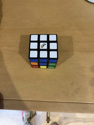 Rubik's 3x3x3 Multi-Color Plastic Cube Twist Puzzle Strategy Game for Ages 8+