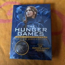 The Hunger Games 10th Anniversary - 4 Movie Collection DVD Includes Pendant New