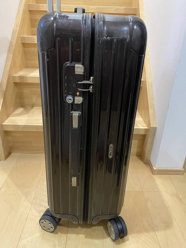 Rimowa Salsa Deluxe 63L Brown 4-wheels Carry Case Suitcase 872.63 - Image 3 of 4