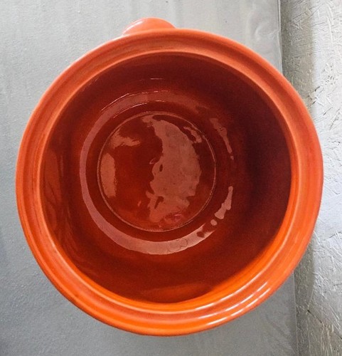 California Pottery Rooster Soup Tureen with Lid & Matching Ladle & Plate - Picture 8 of 9
