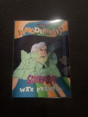 2024 Fleer Scooby Doo Whodunnit? Lenticular Wax Phantom #WD-5